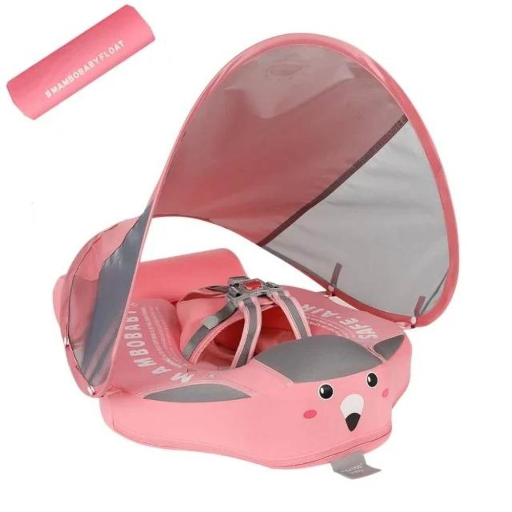 Kids' Pool Float with Detachable Sun Canopy and Lounger Design - Image 6