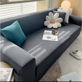 Kids' Sofa Cover and Cotton Slipcovers with Ribbed Jacquard Stretch Fit - Image 1
