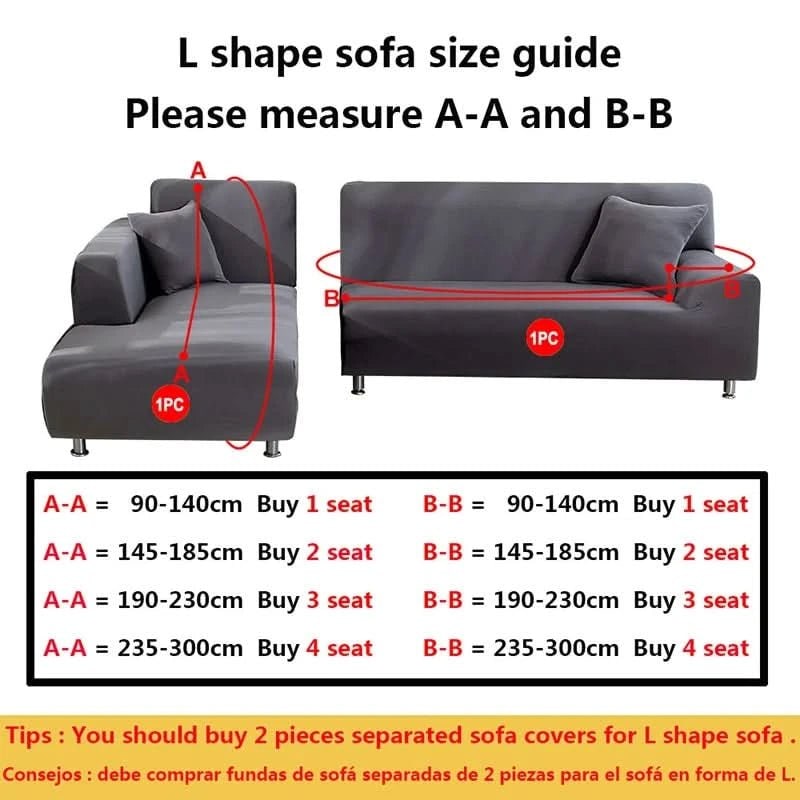 Kids' Sofa Cover and Cotton Slipcovers with Ribbed Jacquard Stretch Fit - Image 8