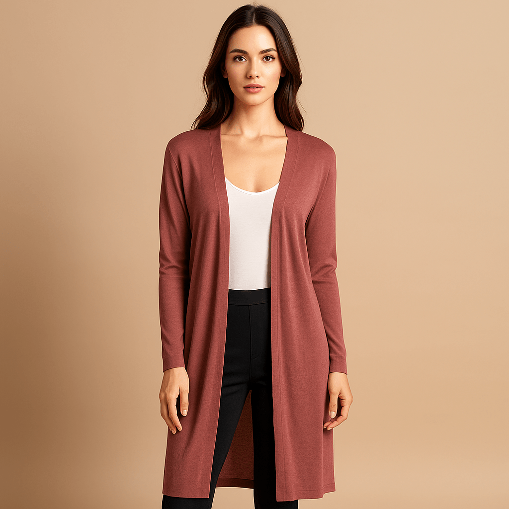 Lang Strik Cardigan - Cozy, Chic, and Warm