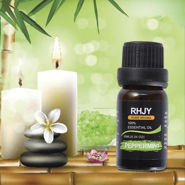 Lavender Essential Oil Set with Frankincense and Pure Aroma 14 Amber Glass Bottles 10ml - Image 2