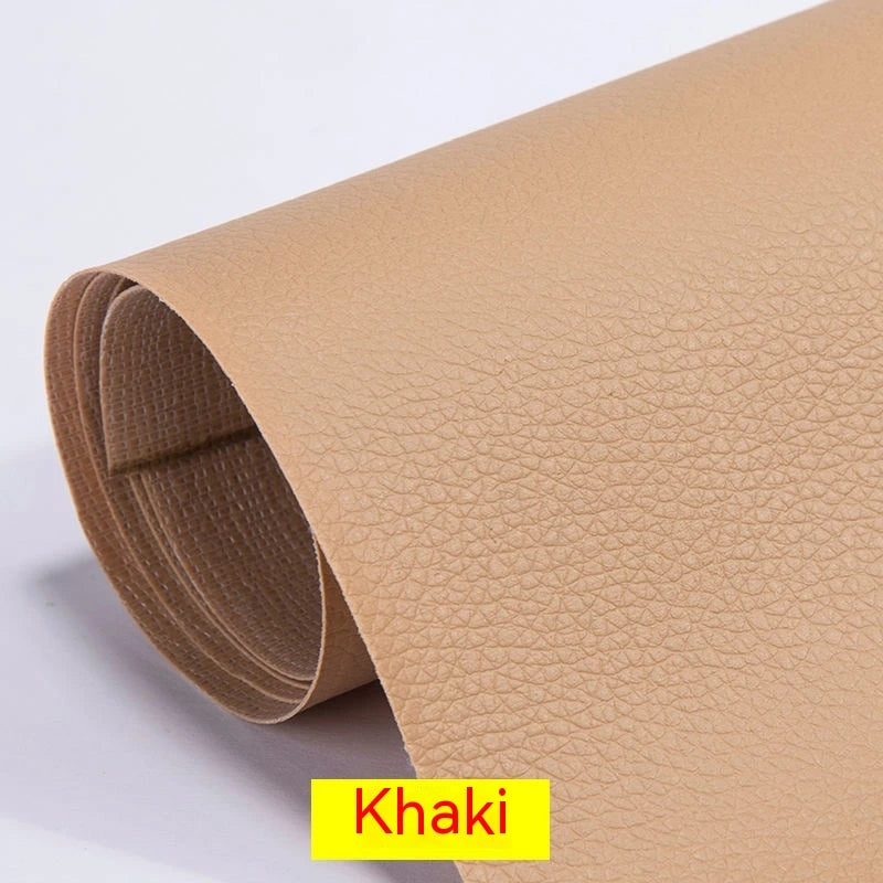 Leather Couch Patch Kit with Self Adhesive Faux Repair Patches for Car Seats - Image 13