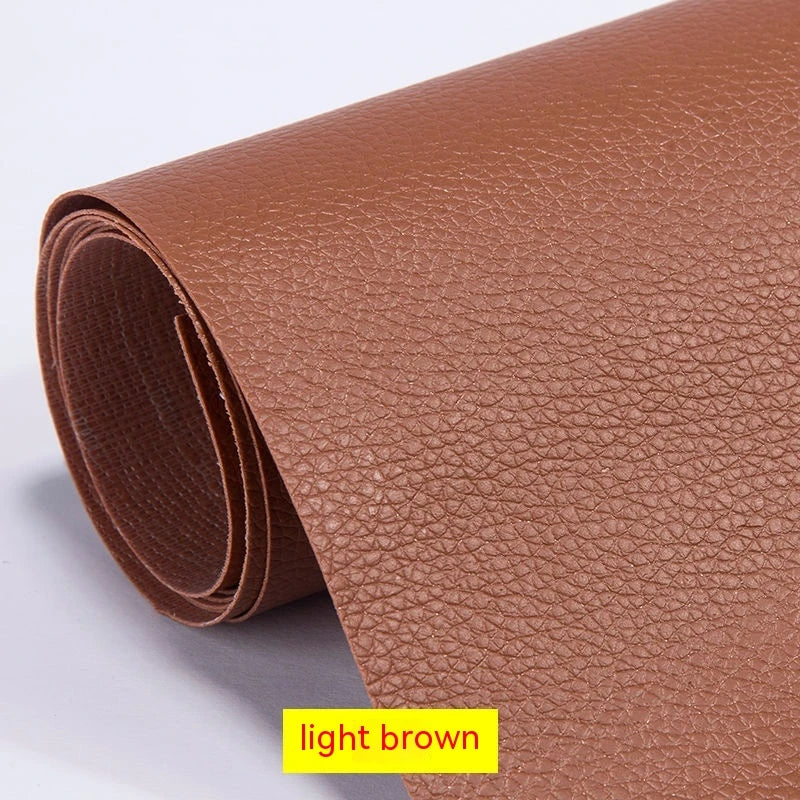 Leather Couch Patch Kit with Self Adhesive Faux Repair Patches for Car Seats - Image 14