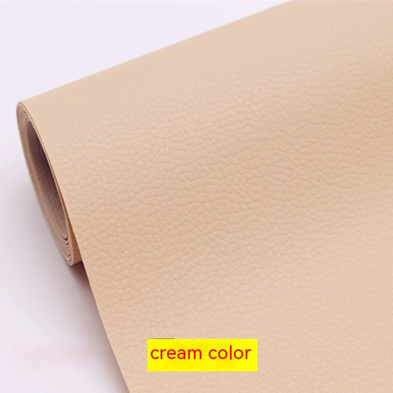 Leather Couch Patch Kit with Self Adhesive Faux Repair Patches for Car Seats - Image 8