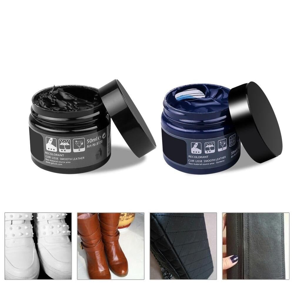 Leather Scratch Repair Cream with Restoration Balm for Scuffs and Cracks - Image 1