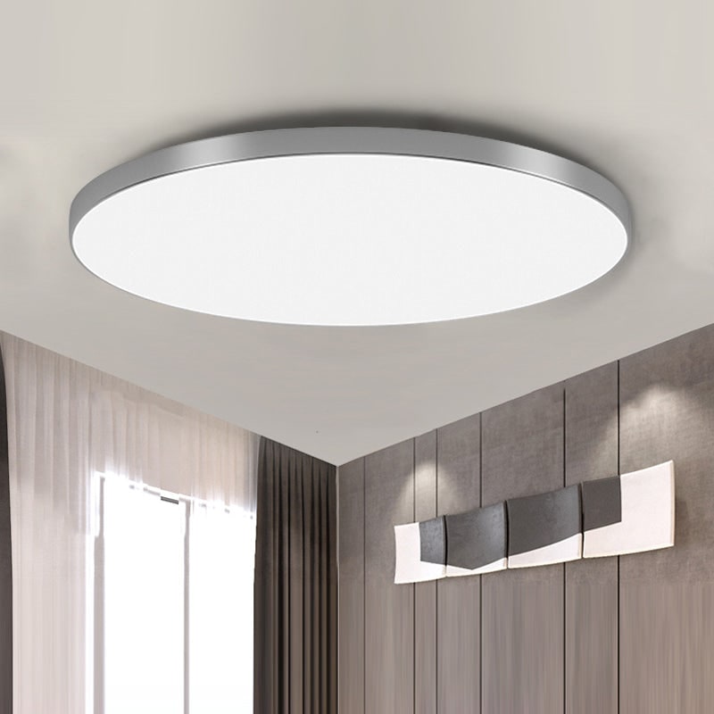 LED Ceiling Light Fixture with Flush Mount Design and Bright Modern Round Illumination - Image 9