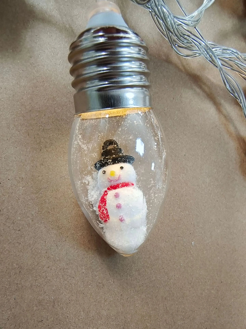 LED Christmas String Lights with Warm White Glow and Miniature Figurine Bulbs - Image 17
