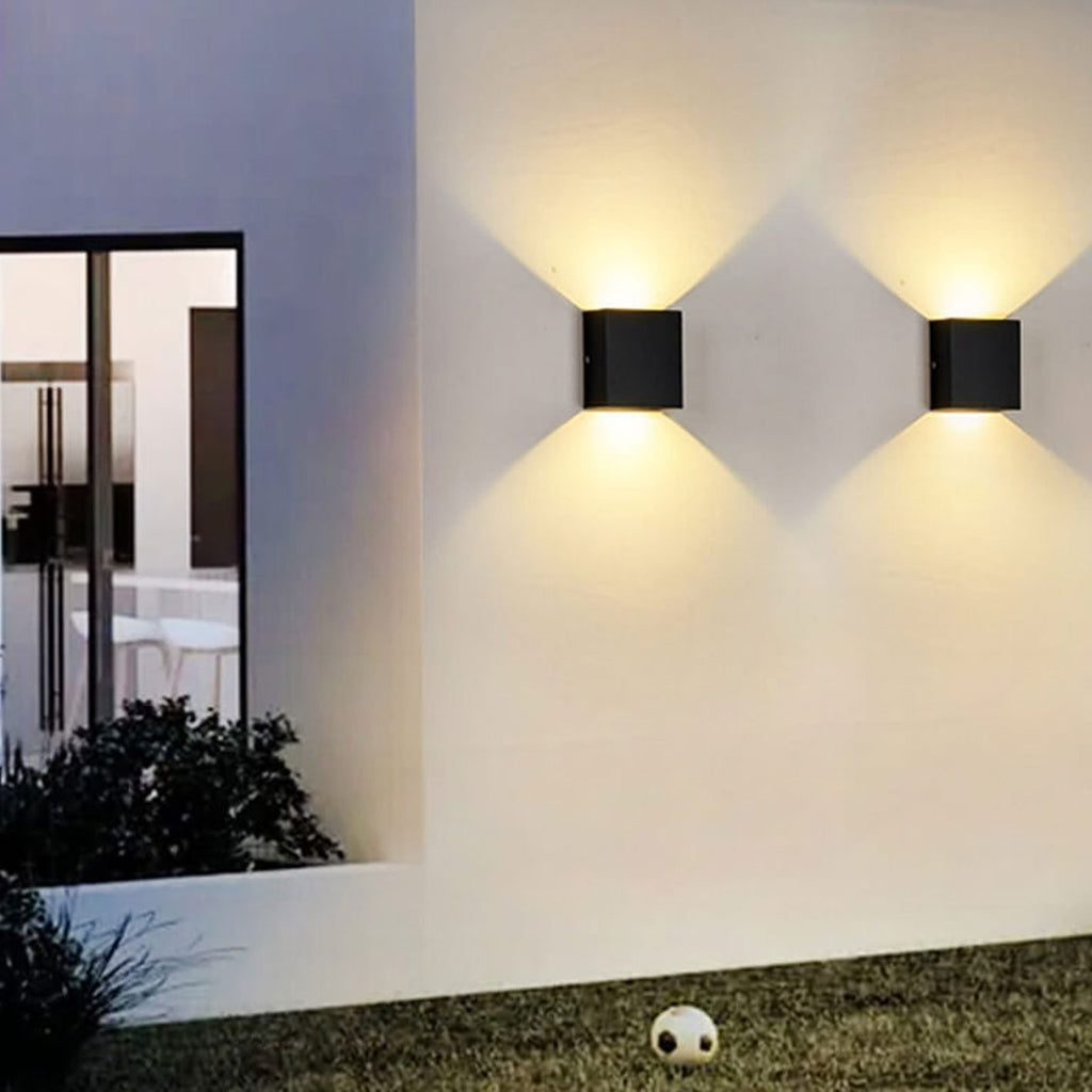 LED Wall Sconce with Up and Down Lighting and Modern Minimalist Design - Image 1