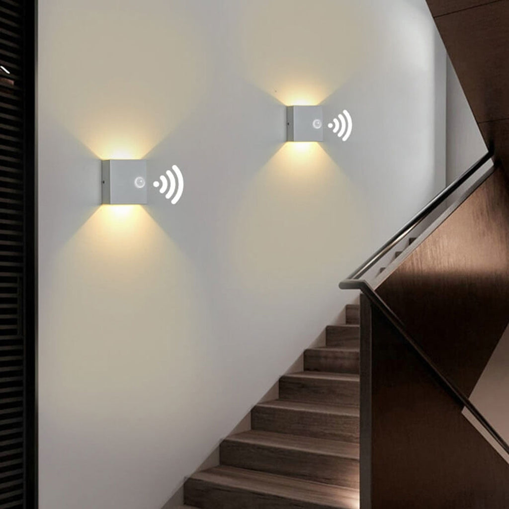 LED Wall Sconce with Up and Down Lighting and Modern Minimalist Design - Image 2