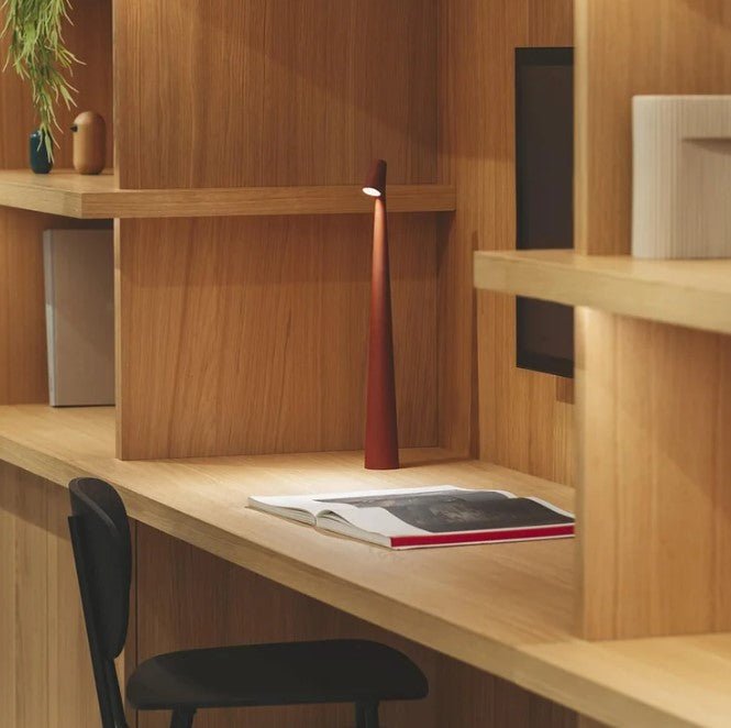 Kabellose minimalistische Stimmungslampe – Sanftes, stimmungsvolles LED-Licht mit Touch-Dimmung