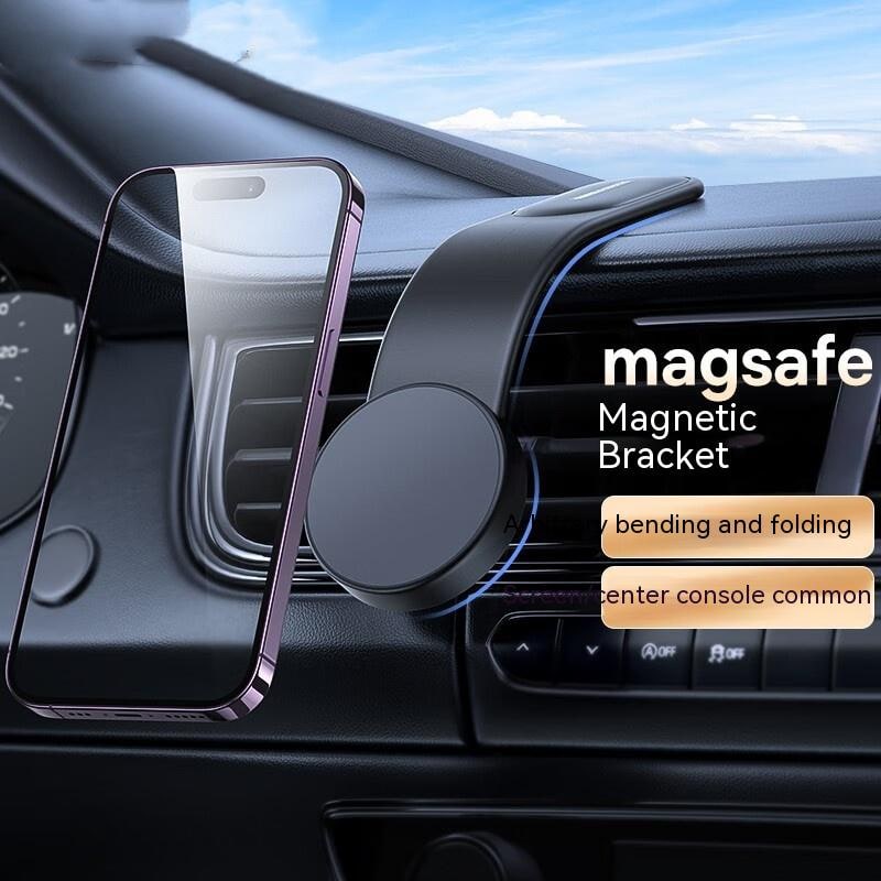 Magnetic Car Phone Holder and Mount with Bendable Arm and Adhesive Dashboard Base - Image 9