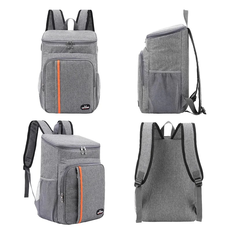 Men's Cooler Backpack with Insulated Leakproof Lining and Padded Straps - Image 5