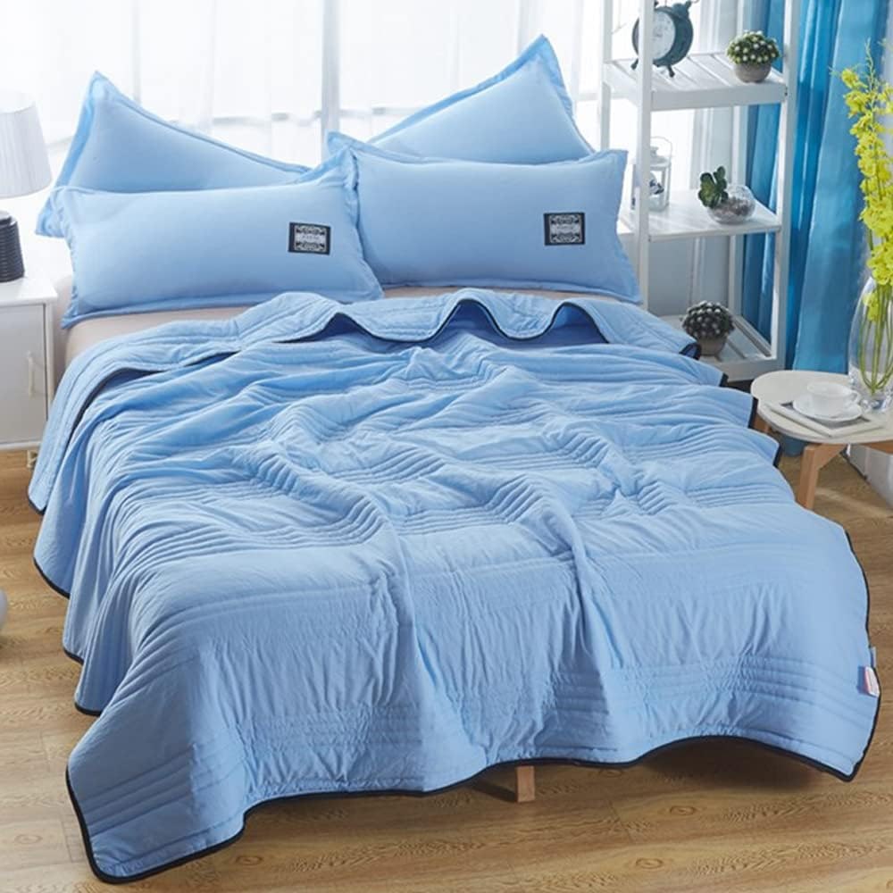 Men's Cooling Throw Blanket with Channel Quilting and Summer Design - Image 8