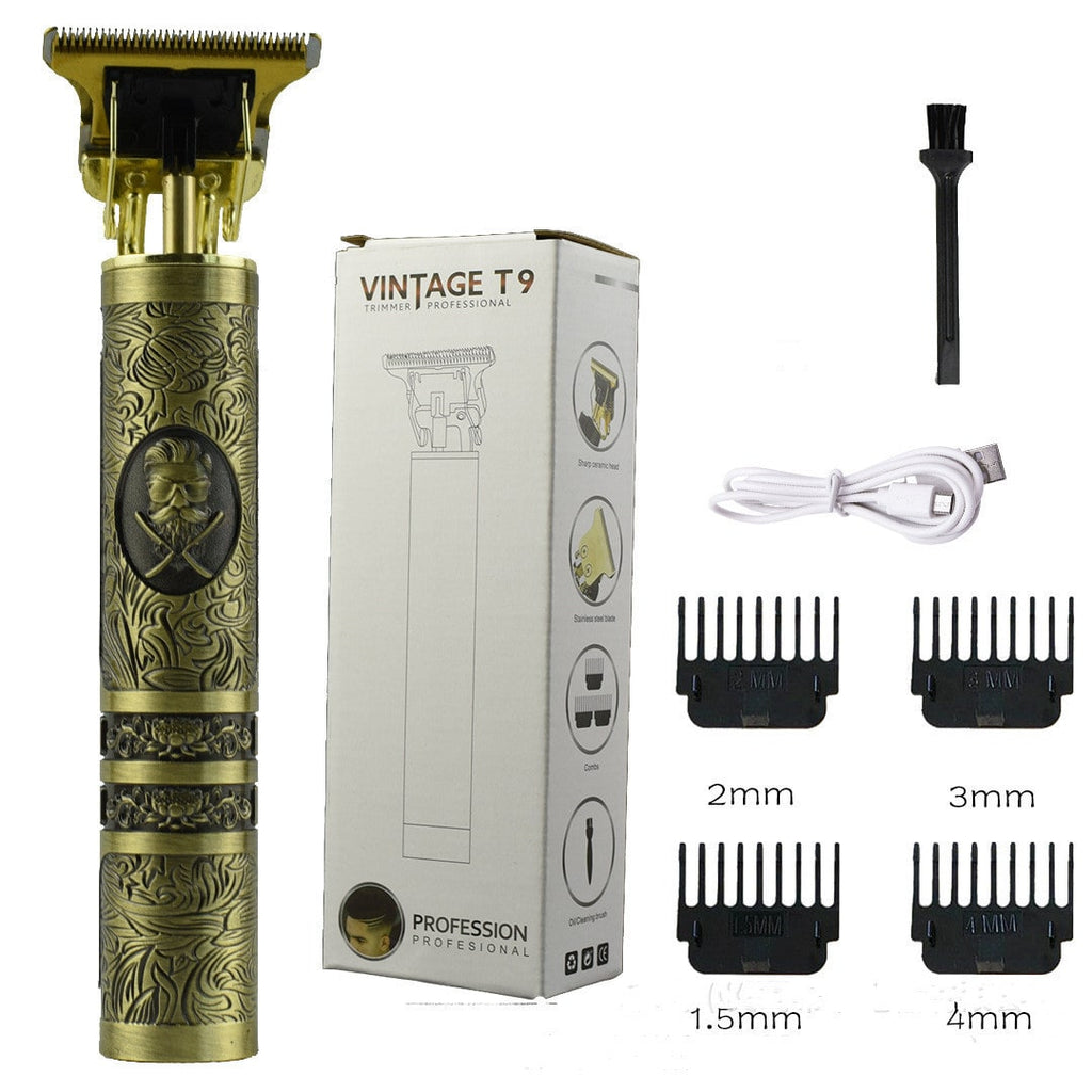 Men's Hair Trimmer for Pubic and Groin with Cordless Rechargeable Design and Metal Engraved Body - Image 4