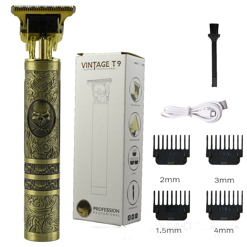 Men's Hair Trimmer for Pubic and Groin with Cordless Rechargeable Design and Metal Engraved Body - Image 7