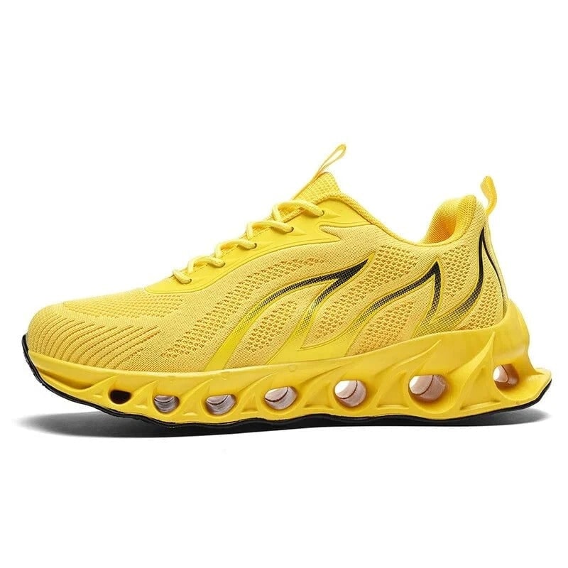 Men's Running Shoes Road with Mesh Blade Sole and Padded Ankle Collar - Image 5