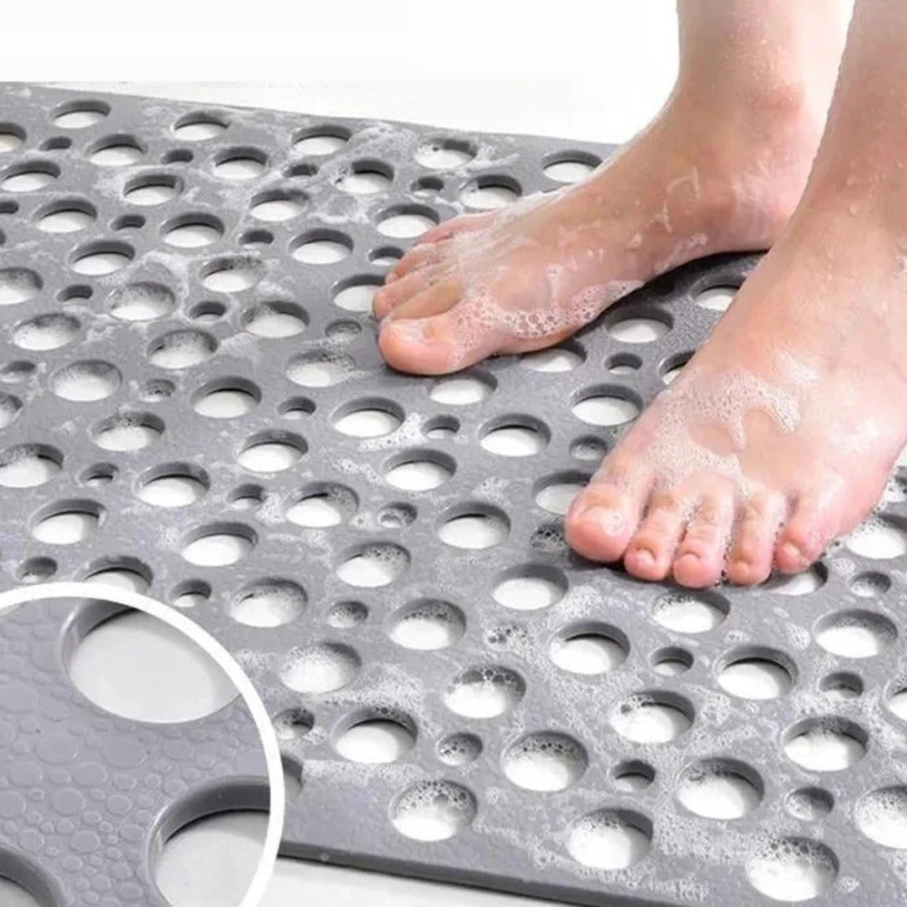 Non Slip Shower Mat with Suction Cups and Quick Dry Drainage Holes - Image 4