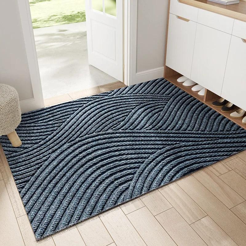 Paillasson nordique antidérapant pour l’entrée – Tapis anti-sable pour les couloirs
