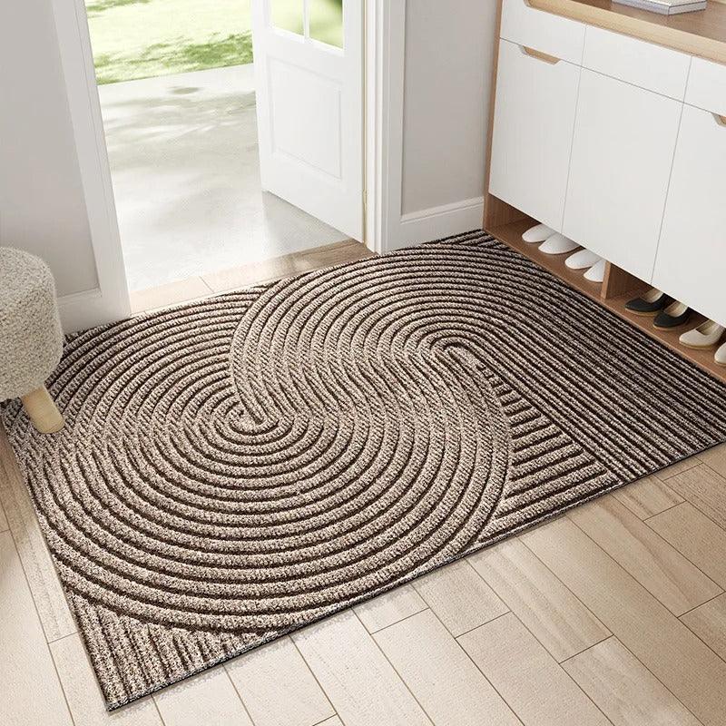 Paillasson nordique antidérapant pour l’entrée – Tapis anti-sable pour les couloirs