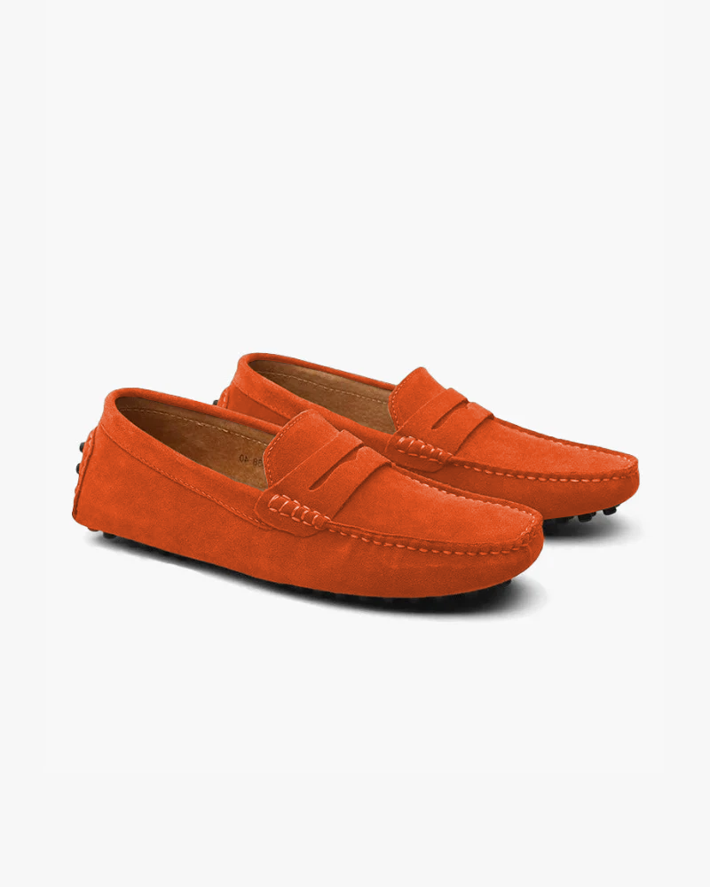 Mocasines de ante para conducir