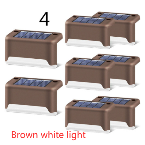 Outdoor Solar Lights for Deck Fence and Pathway with Compact Step Design and Waterproof Mount - Image 13