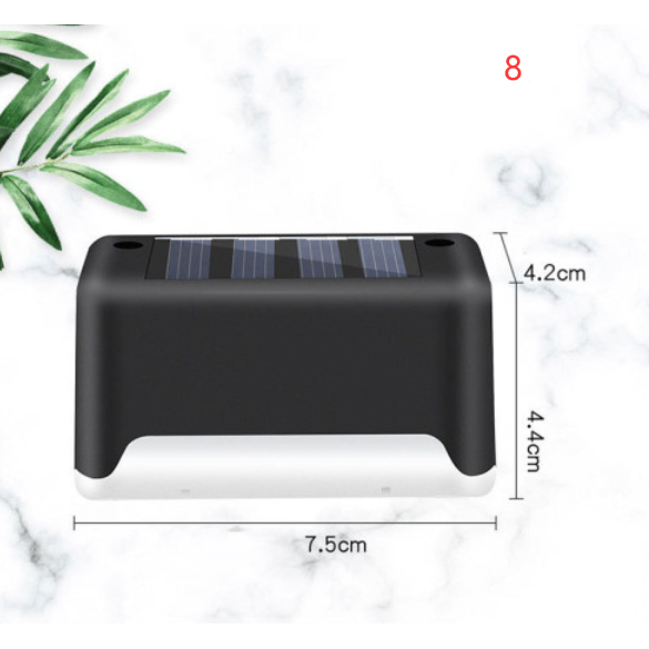 Outdoor Solar Lights for Deck Fence and Pathway with Compact Step Design and Waterproof Mount - Image 27