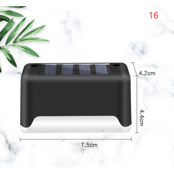 Outdoor Solar Lights for Deck Fence and Pathway with Compact Step Design and Waterproof Mount - Image 30