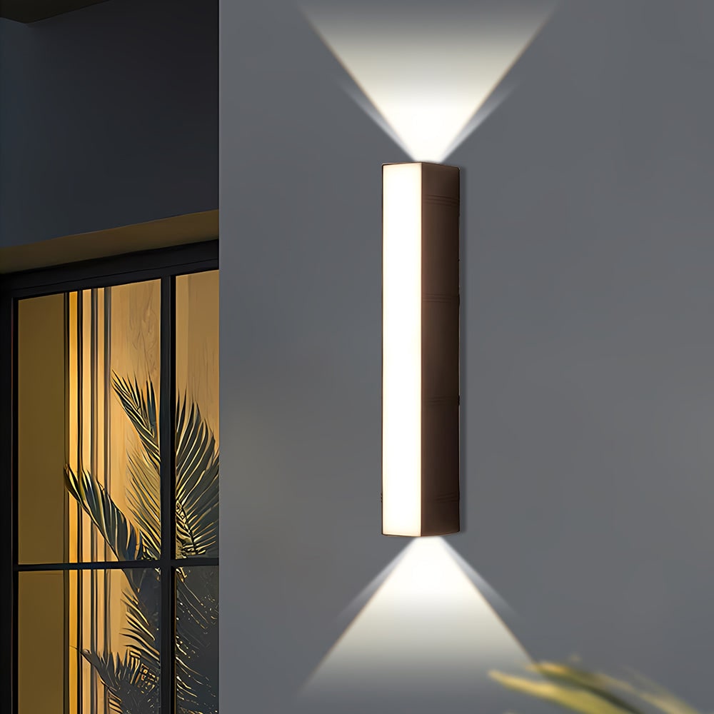 Outdoor Wall Lights LED Up and Down Modern Rectangular with Weather Resistance - Image 7