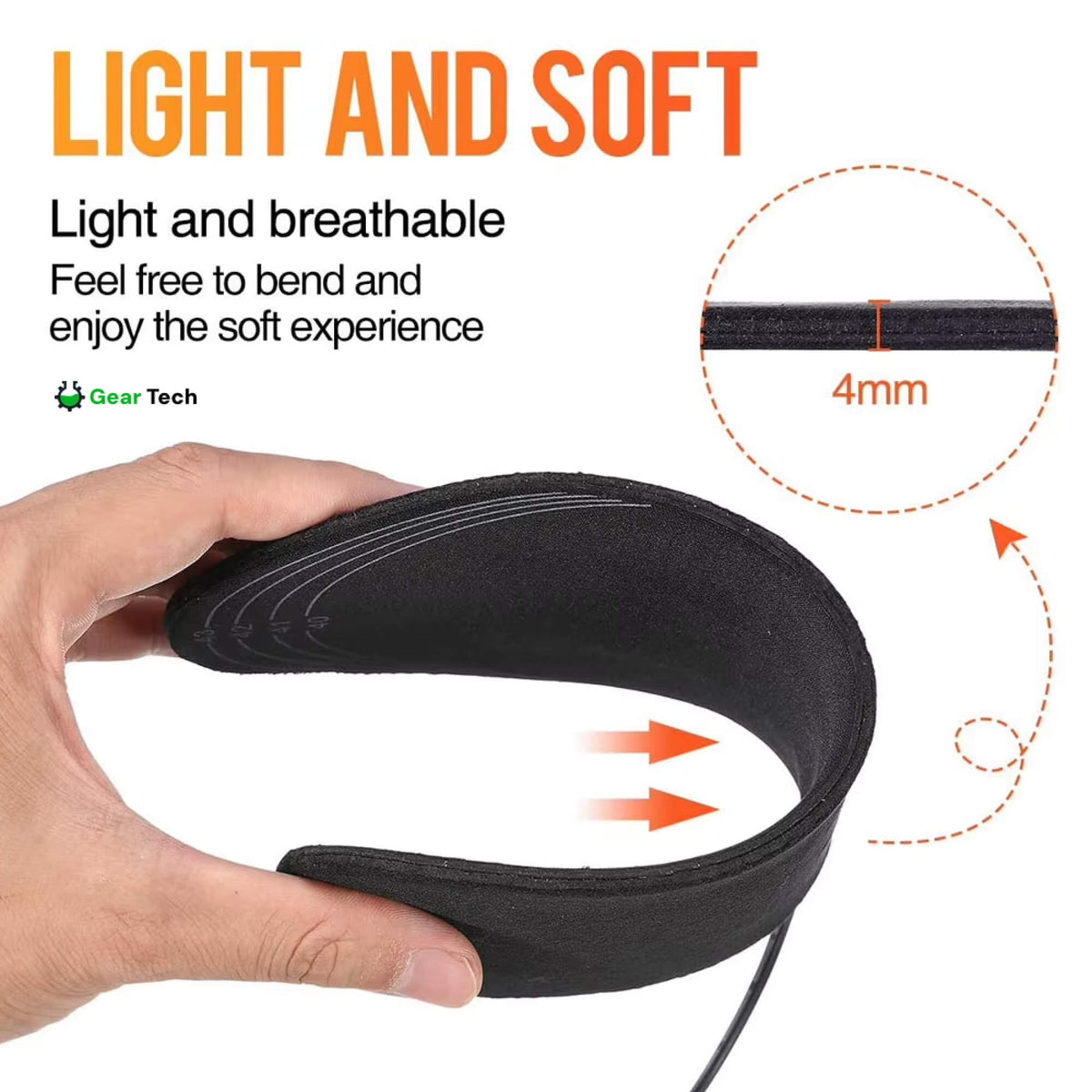 Plantar Fascia Insoles with High Arch Support and USB Heated for Winter Warmth - Image 9