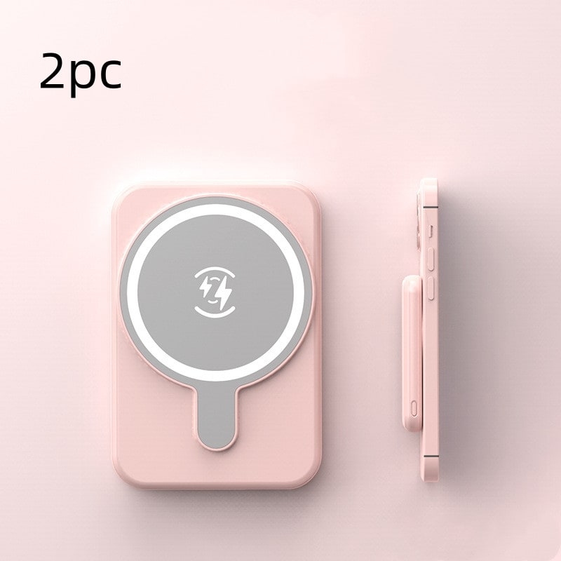 Portable Magnetic Power Bank Charger with Wireless Charging and LED Display Phone - Image 18