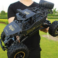 Rc Monster Truck with 4x4 Rock Crawler Off-Road Drive and Shock Suspension - Image 3