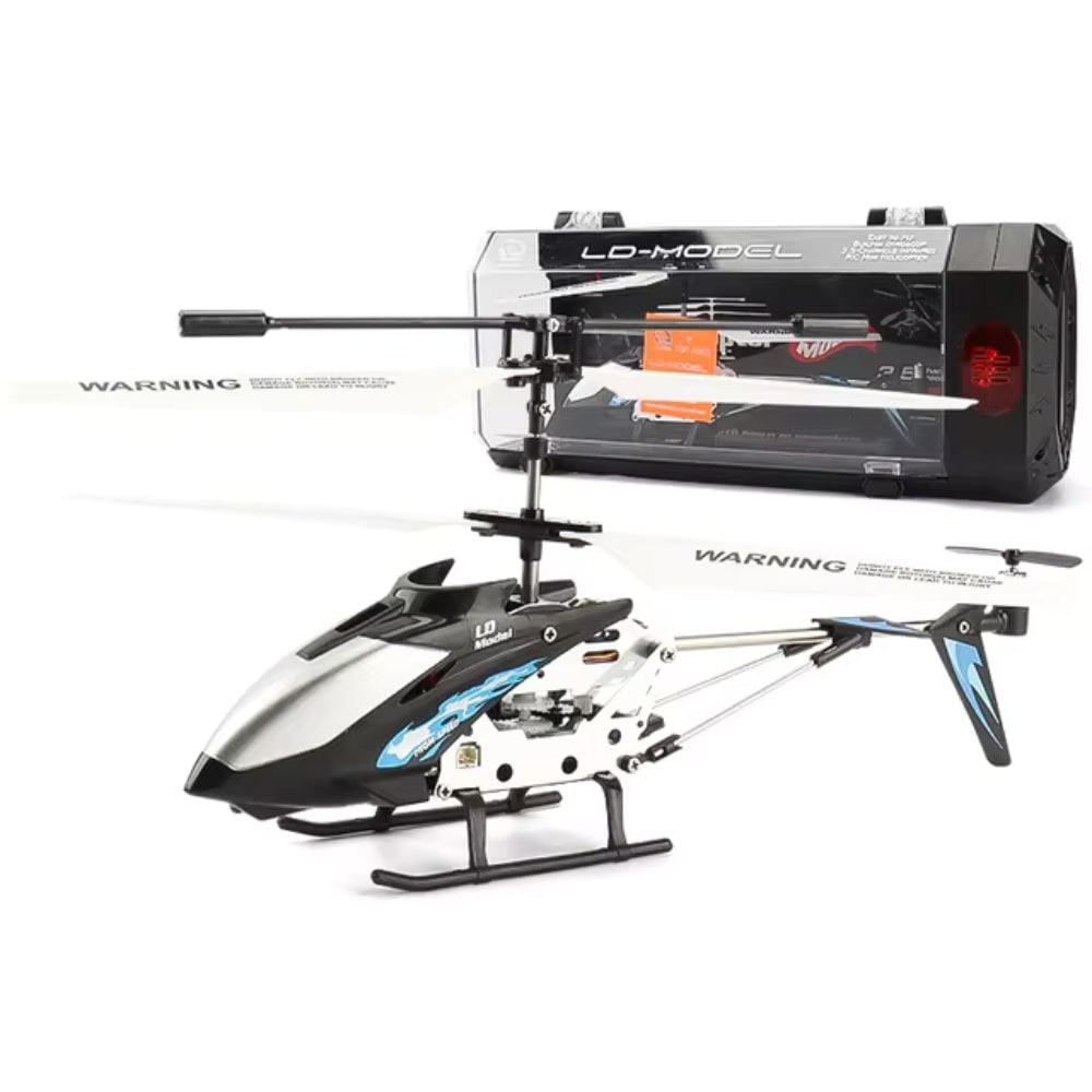 Remote Control Helicopter with Dual Rotors Metal Frame and Crash-Resistant Design for Indoor Flight - Image 21