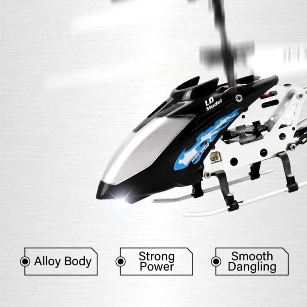 Remote Control Helicopter with Dual Rotors Metal Frame and Crash-Resistant Design for Indoor Flight - Image 22