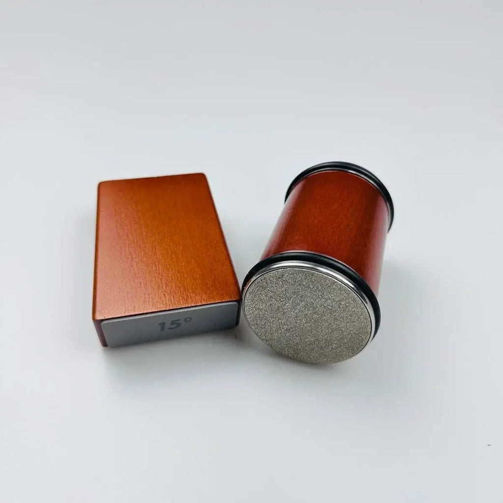 Rolling Knife Sharpener with Manual Diamond-Coated Dual-Angle Magnetic Guide - Image 2