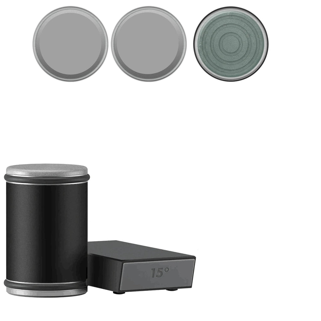 Rolling Knife Sharpener with Manual Diamond-Coated Dual-Angle Magnetic Guide - Image 39