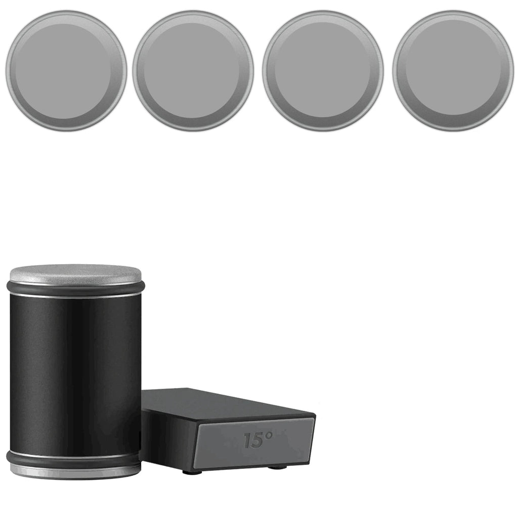 Rolling Knife Sharpener with Manual Diamond-Coated Dual-Angle Magnetic Guide - Image 44
