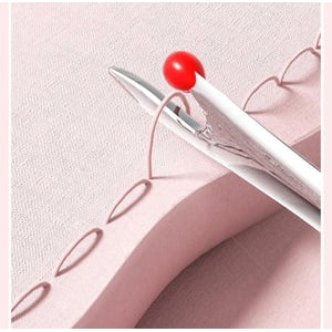 Seam Ripper and Stitch Sewing Tool with Retractable Metal Tip - Image 4