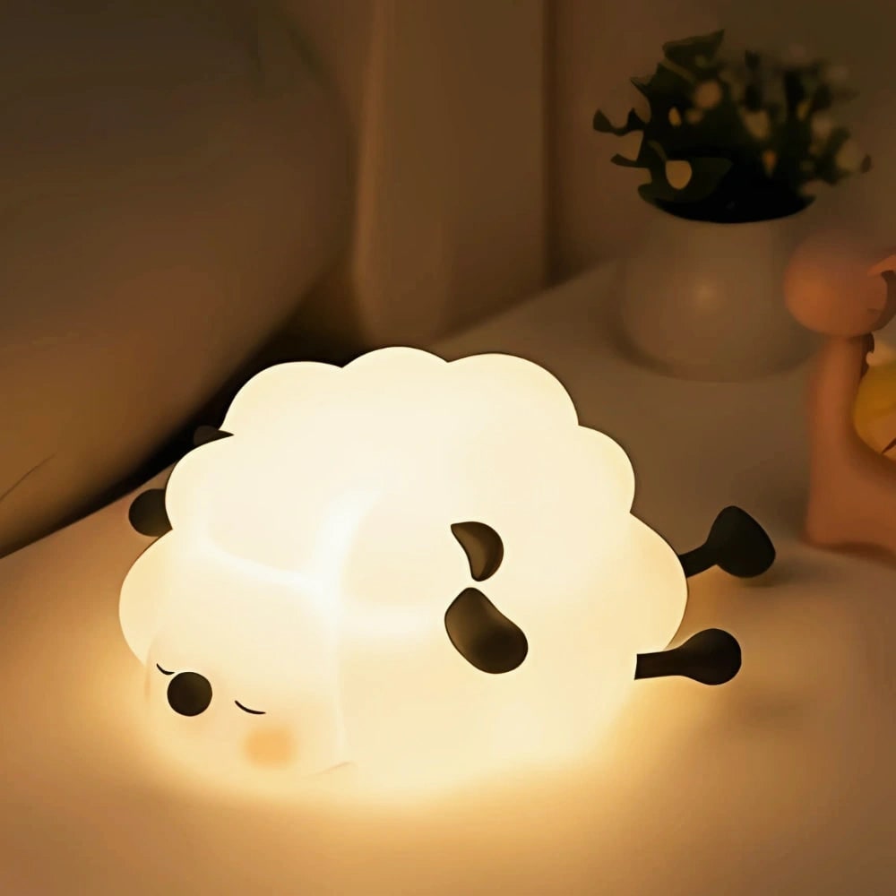 Soft Silicone Night Light Rechargeable Animal Portable LED Kids Gift With Timer - Image 10