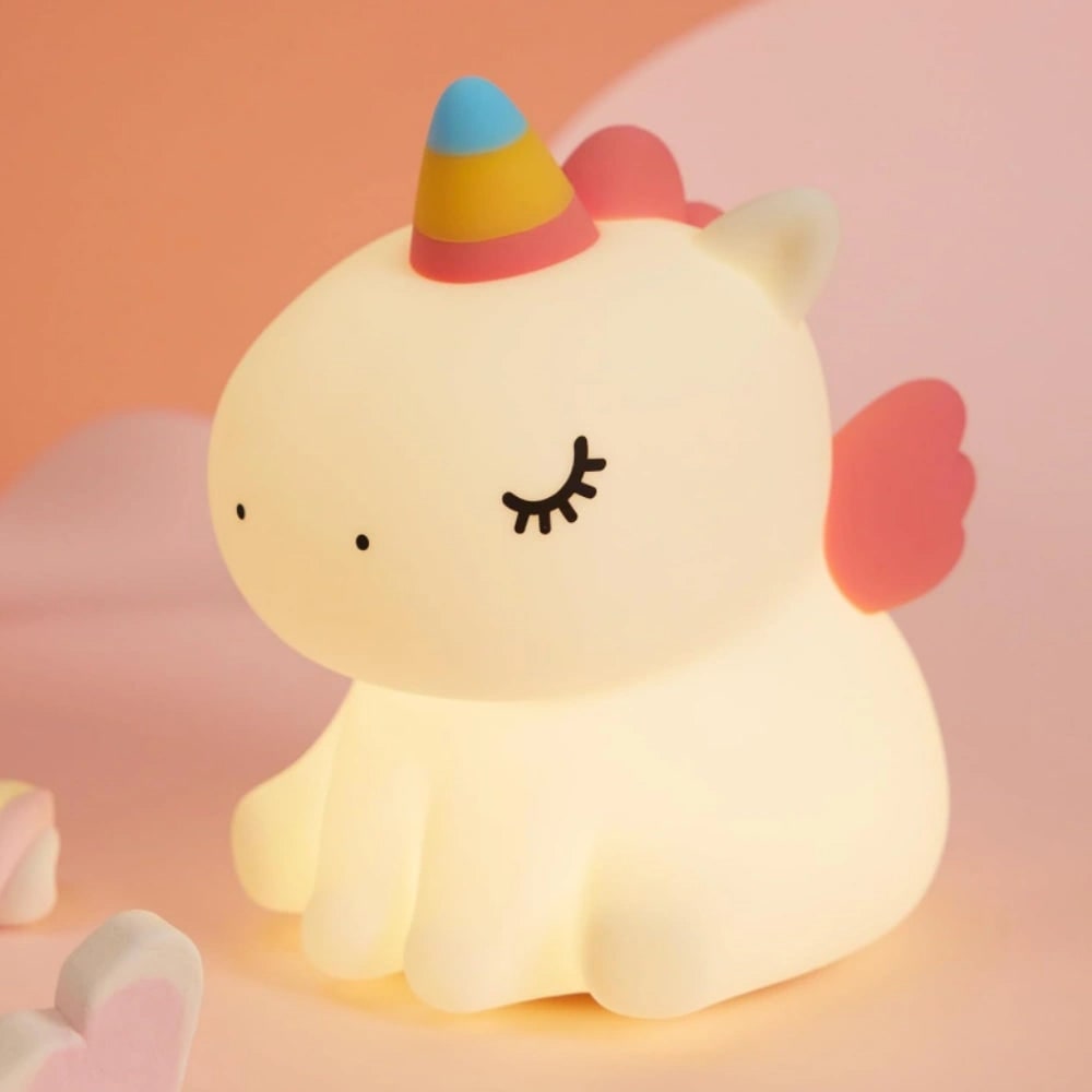 Soft Silicone Night Light Rechargeable Animal Portable LED Kids Gift With Timer - Image 11