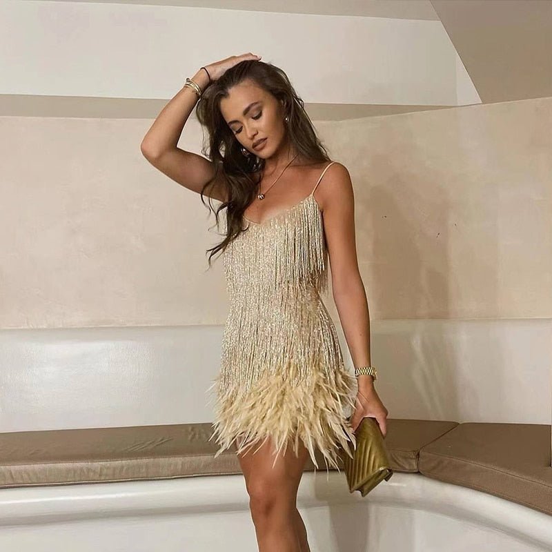 Elegant Sequin Cocktail Dress for Women – Stylish Party Outfit for Evening Events and Special Occasions
