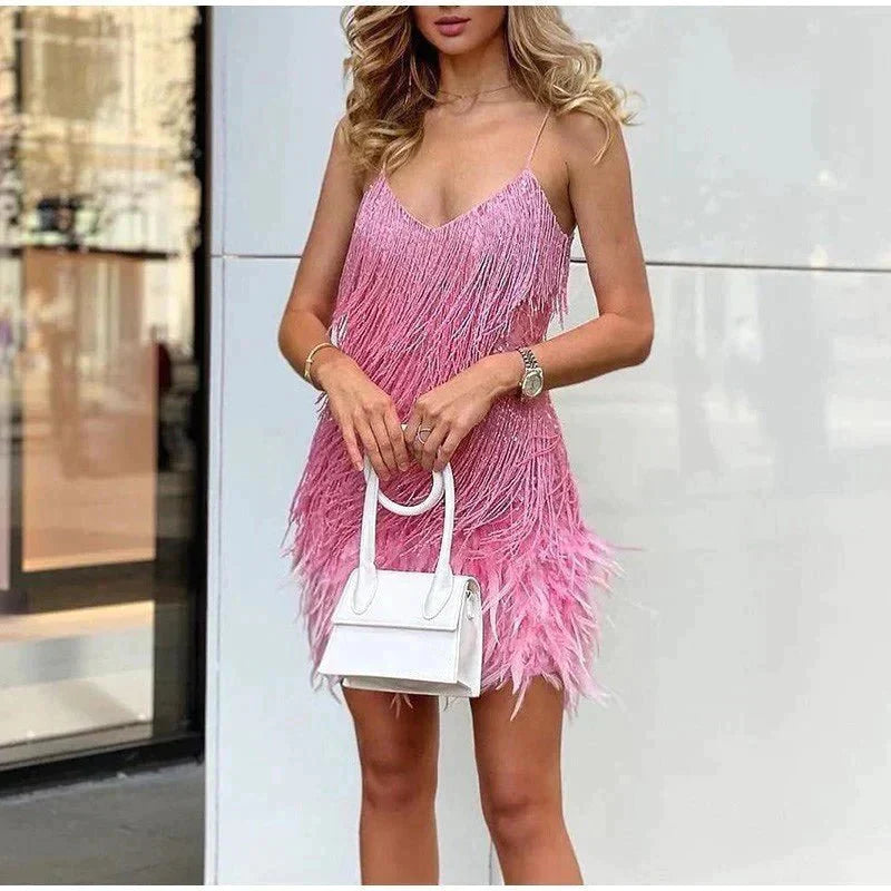 Elegantes Pailletten-Cocktailkleid für Damen – Stilvolles Party-Outfit für Abendveranstaltungen und besondere Anlässe