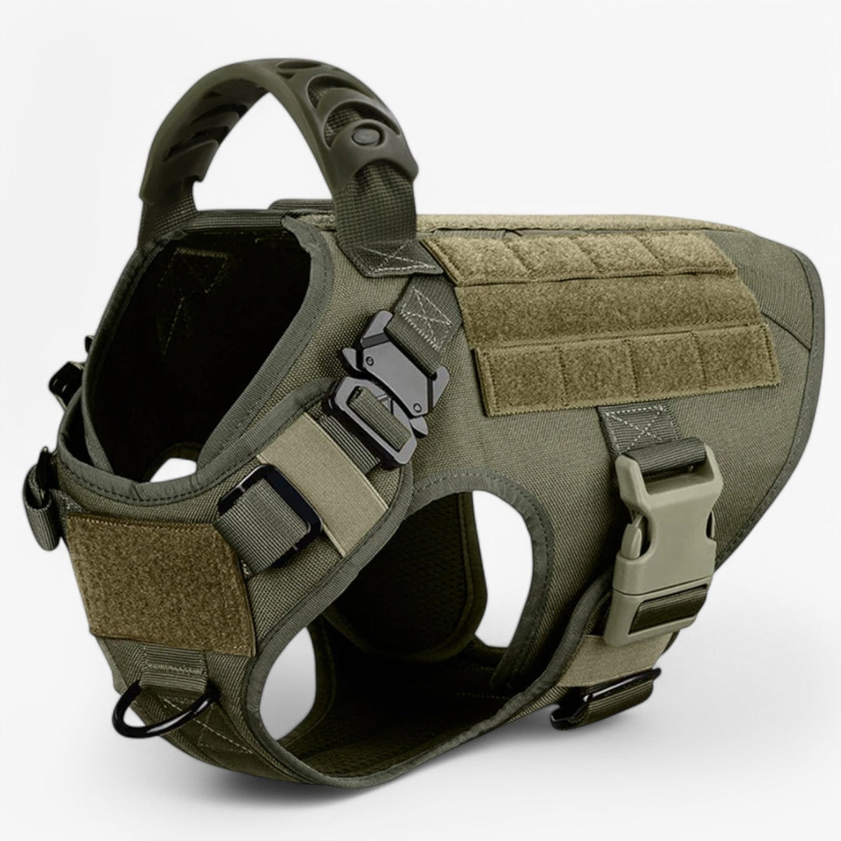 Tactical Dog Harness No Pull Non Vest with Molded Handle and Quick Release Buckle - Image 5