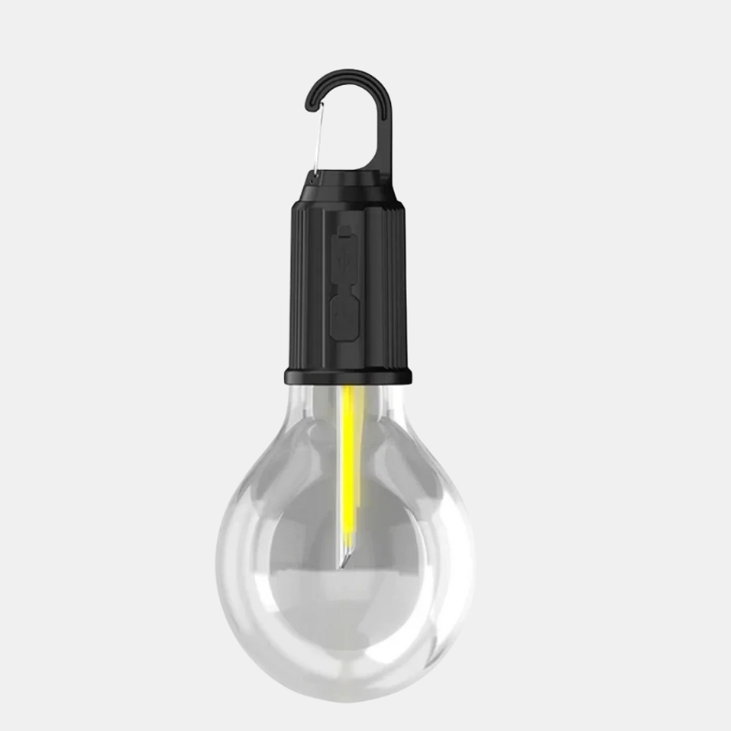 Ampoule LED vintage rechargeable et étanche - Parfaite pour le camping, le jardin et la maison