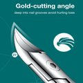 Toenail Clippers for Seniors with Curved Blades and Ergonomic Grip for Thick Nails - Image 1
