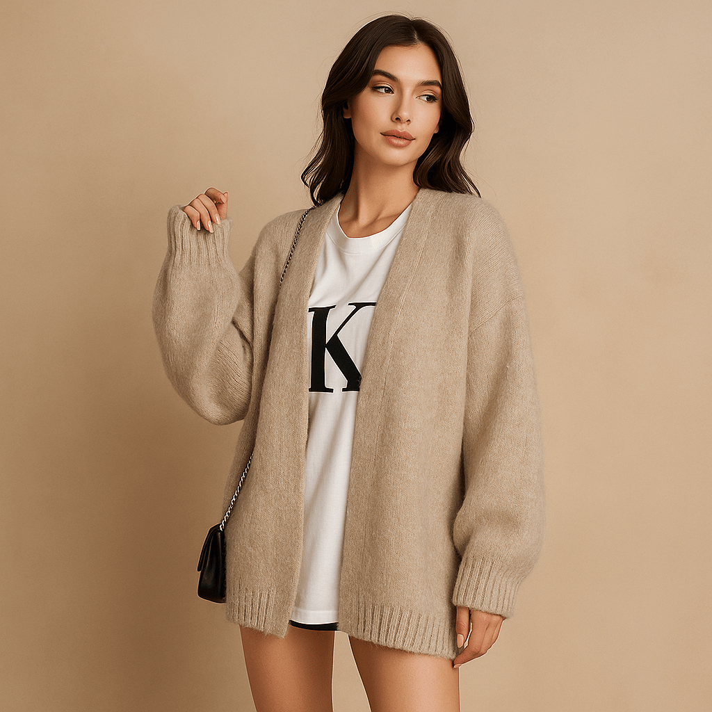 Cardigan chic en laine - Confortable, élégant et de haute qualité