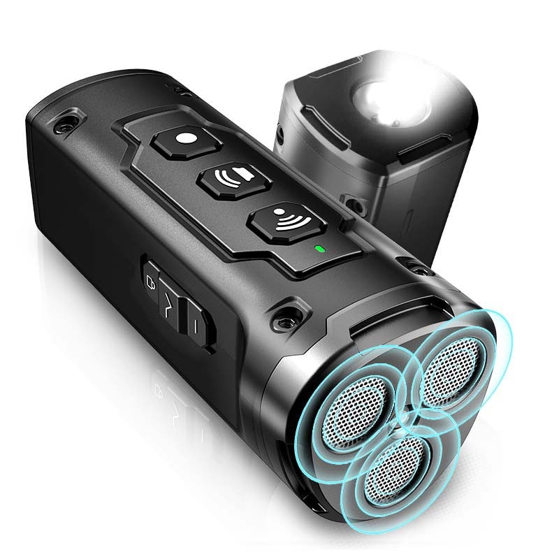 Ultrasonic Dog Deterrent and Repeller Device with LED Flashlight and Wrist Strap - Image 2