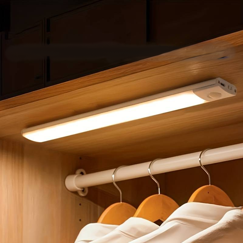 Under Cabinet Lights with Motion Sensor and Magnetic Mount Rechargeable LED Bar - Image 1