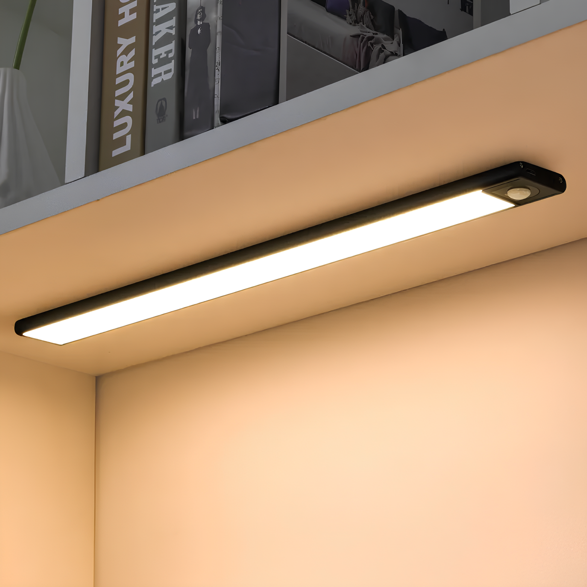Under Cabinet Lights with Motion Sensor and Magnetic Mount Rechargeable LED Bar - Image 2