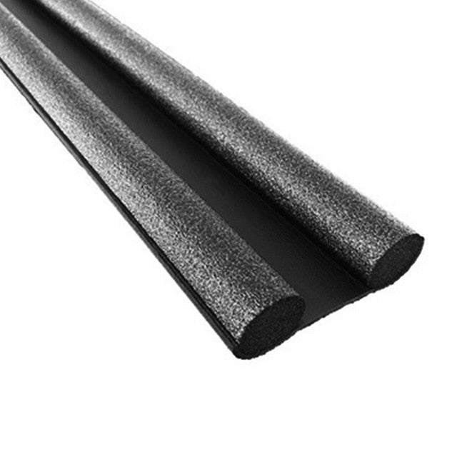 Set of 2 Cold-Protection Door Seals for Home Insulation – Draft-Blocking Strips to Reduce Cold Air and Heat Loss