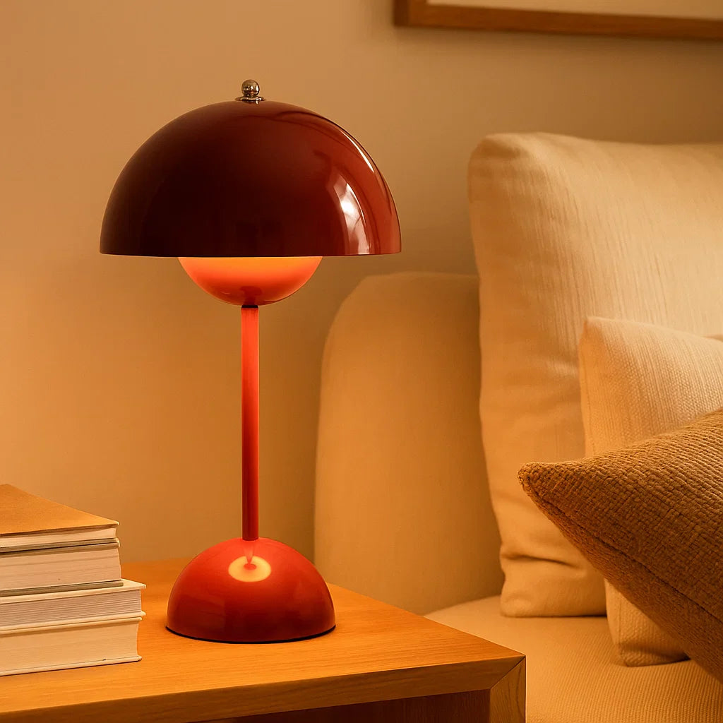 Tischlampe mit Touch-Steuerung für moderne Innenräume – Moderne LED-Lampe für Schlafzimmer, Wohnzimmer und Schreibtisch